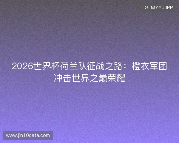 2026世界杯荷兰队征战之路：橙衣军团冲击世界之巅荣耀
